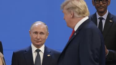 Donald Trump et Vladimir Poutine à Buenos Aires en novembre dernier.