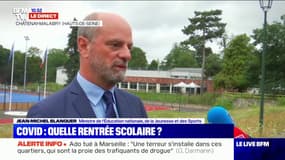 Jean-Michel Blanquer: "Notre objectif, c'est de fermer [les écoles] le moins possible"