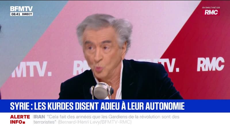 "Ice est une ignominie indigne de la démocratie américaine", tonne Bernard-Henri Lévy, écrivain, philosophe et réalisateur