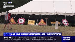 A69: malgré l'interdiction de se rassembler, une manifestation s'élancera ce samedi