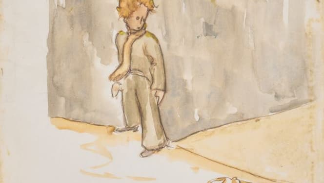 L'aquarelle vendue par la maison d'enchères Christie's