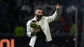Karim Benzema au Groupama Stadium