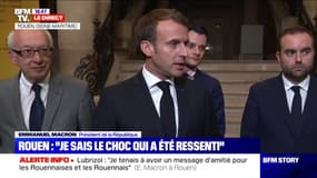 Emmanuel Macron: "Le rôle du président de la République n'est pas de se précipiter dès qu'il y a quelque chose qui se passe"