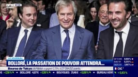 Vincent Bolloré reporte sa succession 