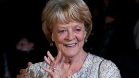 L'actrice Maggie Smith lors de l'avant-première du film 'Quartet' à Londres, le 15 octobre 2012.