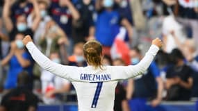Antoine Griezmann devant le public du Stade de France