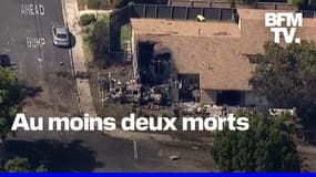 Californie: au moins deux morts dans le crash d'un petit avion dans une zone résidentielle  