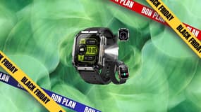 Garmin trop cher ? Cette montre connectée sous les 40 euros fait aussi bien