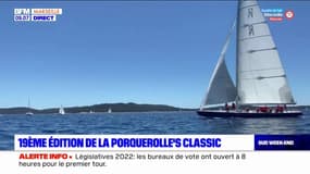 Var: 40 voiliers réunis pour la 19e édition de la Porquerolle's Classic