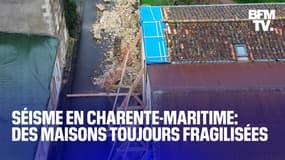 TANGUY DE BFM - Charente-Maritime: 8 mois après le séisme, des maisons toujours inhabitables