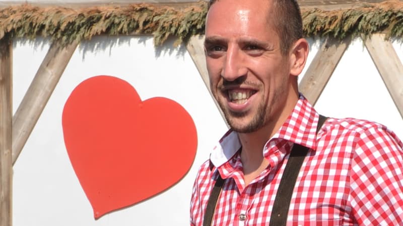 Entre Ribéry et l'Allemagne, c'est l'amour fou !