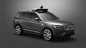 Volvo fournit à Uber ses voitures pour les tests de voiture autonome.