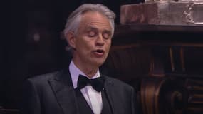 Andrea Bocelli, le 12 avril 2020 à Milan