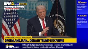Groenland: "Nous allons trouver un arrangement et l'Otan sera très heureuse", assure Donald Trump