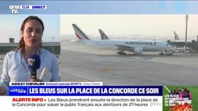 Les Bleus sur la place de la Concorde ce soir - 19/12