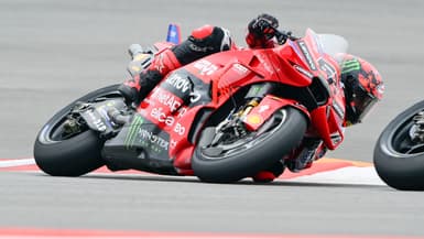 Francesco Bagnaia lors du GP des Amériques, le 30 mars 2025.