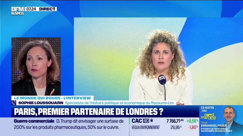 Le monde qui bouge - L'Interview : Paris, premier partenaire de Londres ? - 09/07
