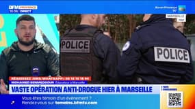 Vaste opération anti-drogue hier à Marseille. Les Tchatcheurs 