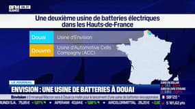Le chinois Envision va investir 2 milliards d'euros à Douai dans une usine de batteries pour le Groupe Renault