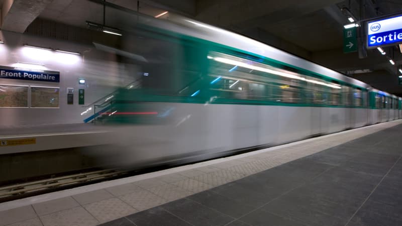 Le métro à Paris (photo d'illustration)