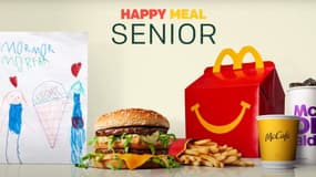 McDonald's a commercialisé un Happy Meal Senior en Suède