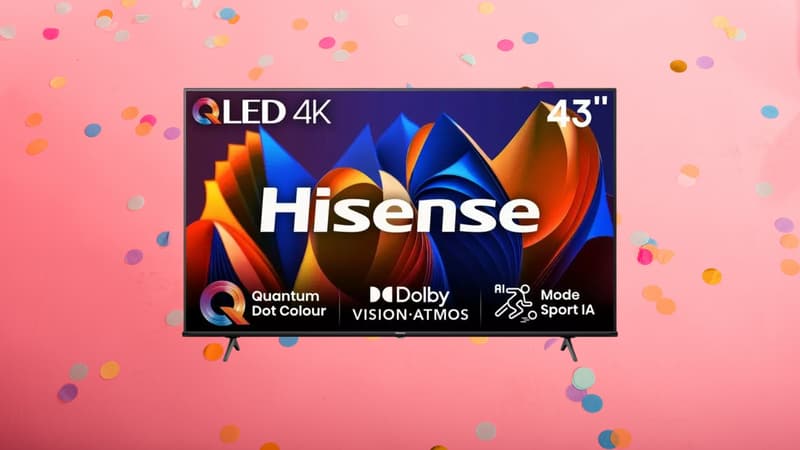 À moins de 400 euros, Auchan fait chuter le prix de cette TV 4K