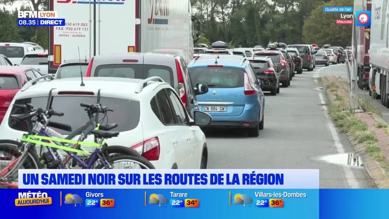Bison Futé annonce un samedi noir dans le sens des départs sur les routes de la région