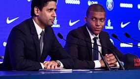 Nasser Al Khelaïfi & Kylian Mbappé
