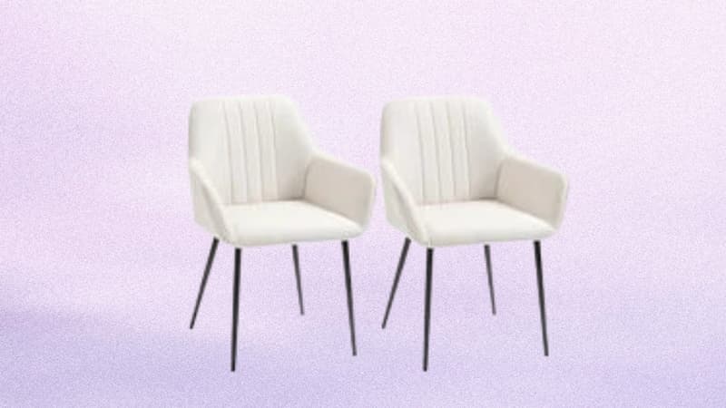 Réinventez votre intérieur chez ManoMano avec cette offre Black Friday sur ce lot de 2 chaises