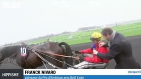 Prix d'Amérique : la réaction du vainqueur, Franck Nivard