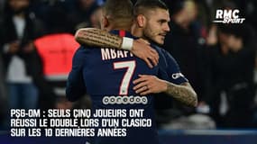 PSG - OM : Seuls cinq joueurs ont réussi le doublé sur les 10 dernières années de classique