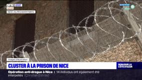 Covid-19: huit détenus de la prison de Nice ont été testés positifs