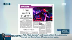 La disparition "inquiétante"... du slow: vous en parlerez