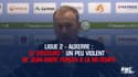 Ligue 2-Auxerre : Furlan admet "un discours un peu violent" à la mi-temps