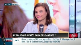 Le plastique bientôt banni des cantines?