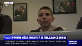 Pénurie de médicaments: Maxime,15 ans lance un appel à l'aide au ministre de la Santé