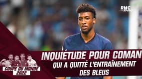 Coupe du monde 2022 : Inquiétude pour Coman qui a quitté l'entraînement