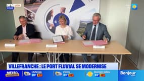 Villefranche-sur-Saône: 5,6 millions d'euros investis pour moderniser le port fluvial