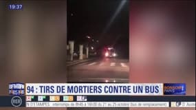 Un bus attaqué au mortier dans le Val-de-Marne