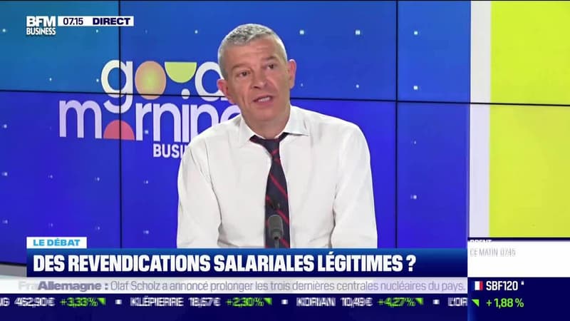 Le débat : Des revendications salariales légitimes ?, par Jean-Marc Daniel et Nicolas Doze - 18/10
