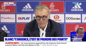 Laurent Blanc, nouvel entraîneur de l'OL: "je sais dans quelles circonstances j'arrive"