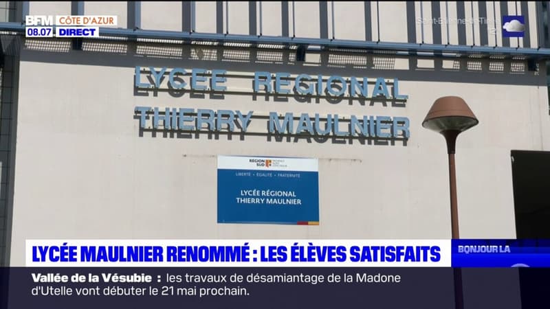 Nice: le lycée Maulnier renommé Manouchian, les élèves satisfaits