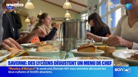 Saverne: des lycéens dégustent un menu de chef
