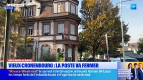 Strasbourg: vers une fermeture de la poste du Vieux-Cronenbourg