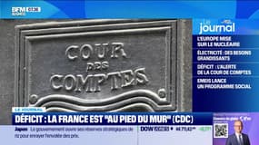 Déficit : la France est "au pied du mur"
