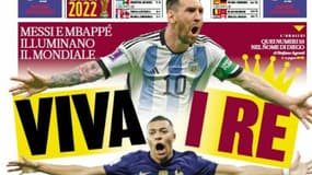 La Une de la Gazzetta dello Sport