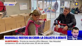 Marseille: début de la collecte annuelle des Restos du Cœur