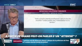 Nicolas Poincaré : A partir de quand peut-on parler d'un "attentat" ? - 31/10