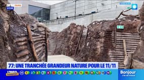 Seine-et-Marne: la reconstution d'une tranchée au musée de la Grande guerre