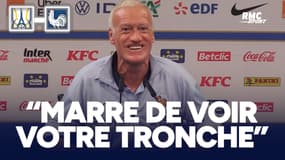 Ukraine-France : "On en a marre de votre tronche", Deschamps ironise sur la lassitude à son égard